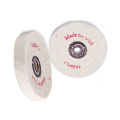 8X50 6x60 white cotton buffing wheel customized size